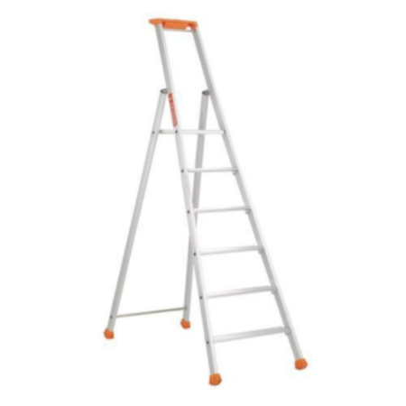 Anodised Finish Aluminium Platform Steps - 7 Tread