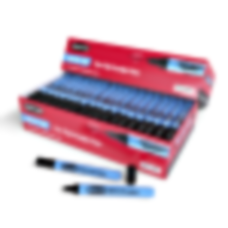 Show-me Drywipe Pen Fine Tip Blk Pk 100