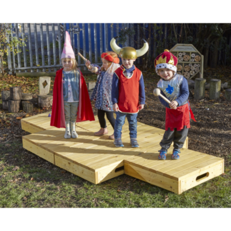 Early Years Wooden Role Play Creata Stages - Pack of 6