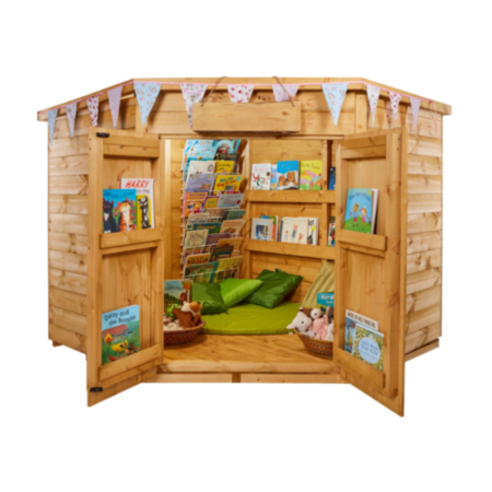 Large Wooden Outdoor Reading Corner 