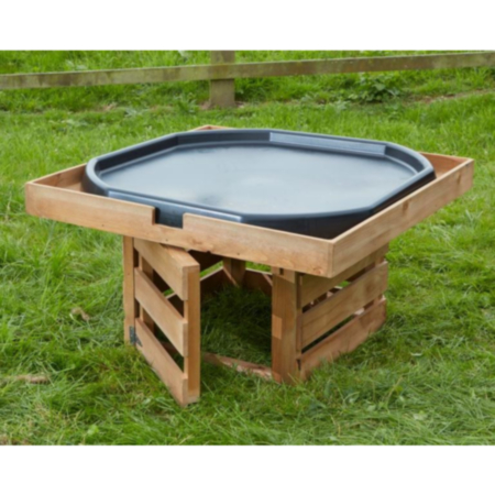 Wooden Storage Tuff Tray Self Select Stand - Medium