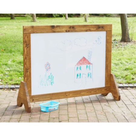 Early Years Freestanding Indoor and Outdoor Double-Sided Whiteboard