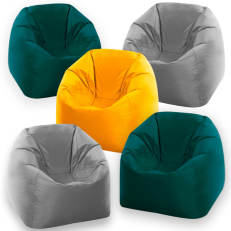 Secondary Students Natural Toned Bean Bag Chair - Pack of 5