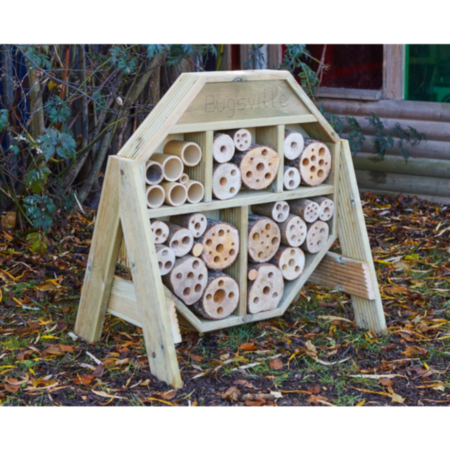 Outdoor Wooden Minibeast Bugsville Hive