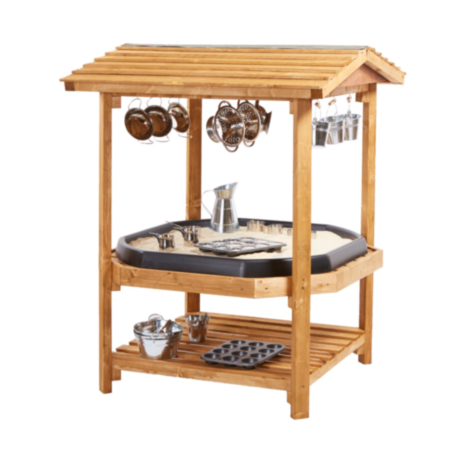 Early Years Outdoor Wooden Tuff Tray Stand 