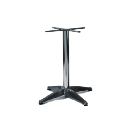 Cafe 4 Star Table Base - Aluminium
