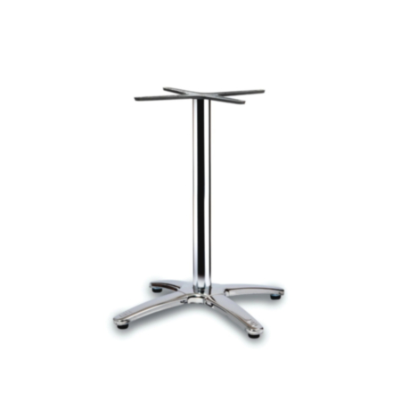 Fresh Aluminium Stainless 4 Star Cafe Bistro Table Base