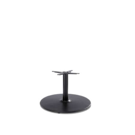 Dome Black Cast Iron Indoor Large Cafe Bistro Table Base - 3 Sizes