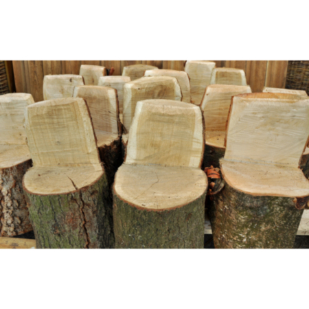 Pallet of Tree Stump Small Seats - Pack of 15