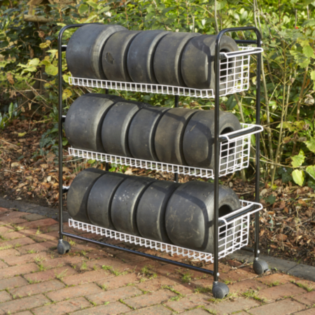Tiny Tyre Pit Stop Trolley Play Set (Pack of 15)