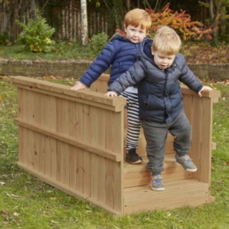 Early Years Wooden Outdoor Step and Slope