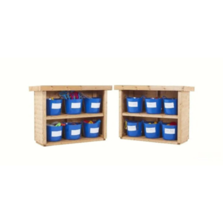 Ephgraves Medium Tub Shelves Corner Units