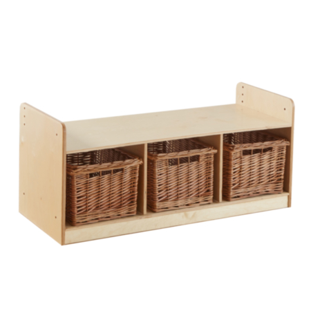 Early Years Wooden Low Level Storage Unit