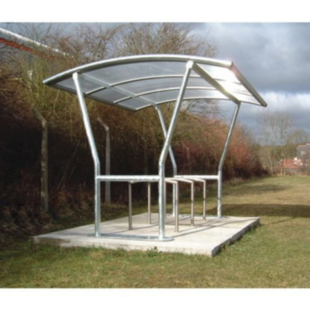 Walk Through Cycle Shelter