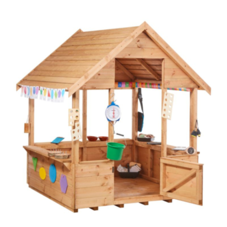 Early Years Wooden Outdoor Open Playhouse