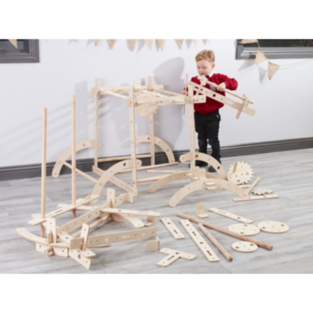 Early Years Wooden STEM Engineering Construction Set