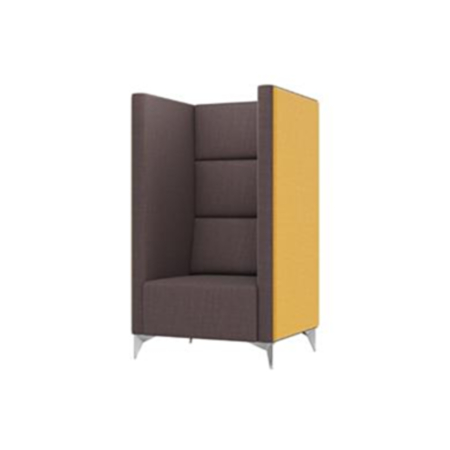 Meg 1 Seater High Back Sofa Meeting Booth