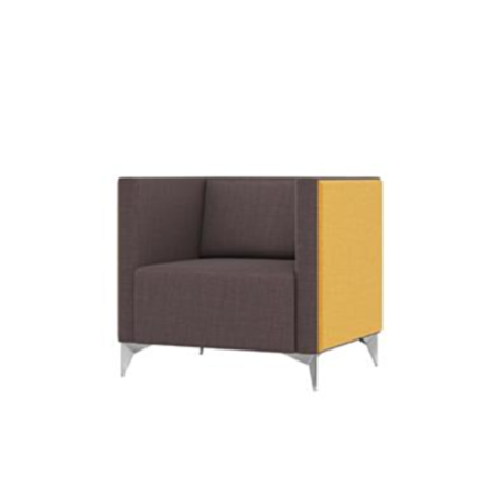 Meg 1 Seater Low Back Sofa Meeting Booth