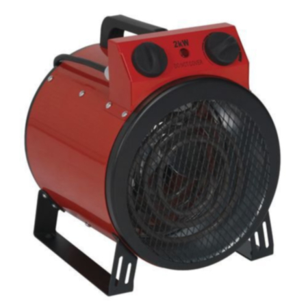 Portable industrial fan heaters - 2kw