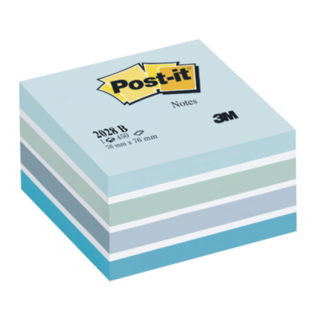Postit Cube Pastel Blue 76x76mm