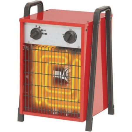 Industrial electric fan heaters -  Height 425mm