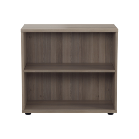 Desk High Book Case - Grey Oak