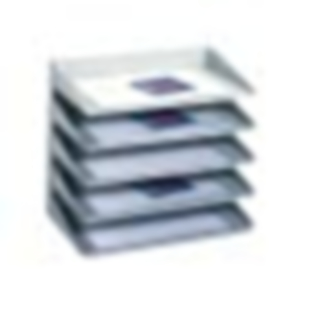 Avery 5 Tier Letter Rack Grey