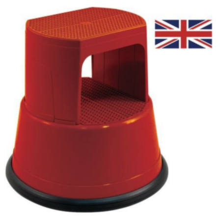 Plastic Kick Step - Fully Assembled - Red