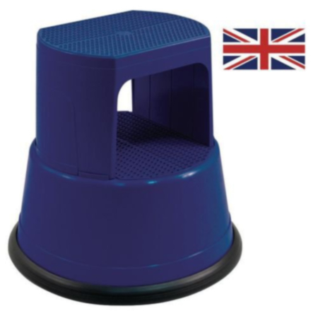 Plastic Kick Step - Fully Assembled - Blue