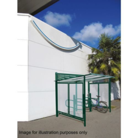 Modern Cycle Shelter - Large - Dark Grey