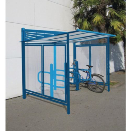 Modern Cycle Shelter - Large - Blue