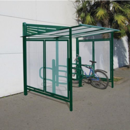 Modern Cycle Shelter - Large - Green