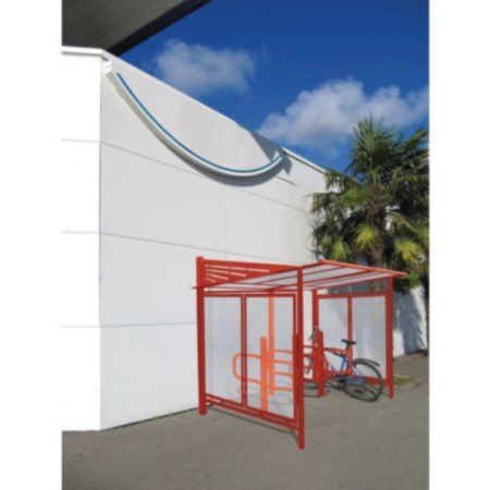 Modern Cycle Shelter - Small - Red