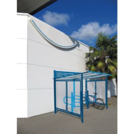 Modern Cycle Shelter - Small - Blue
