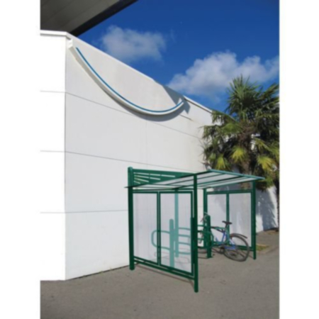 Modern Cycle Shelter - Small - Green