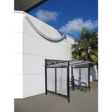 Modern Cycle Shelter - Small - Black