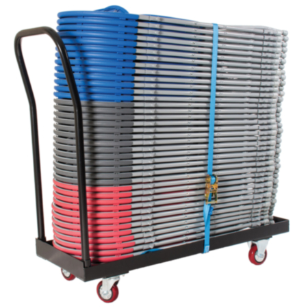Zlite 40 x Fan Back Folding Chair &amp; Flat Bed Trolley Deal