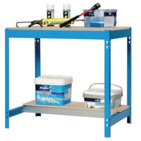 Boltless Steel Workbench H840 x W1200 x D750