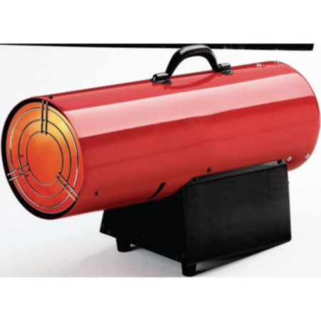 Portable propane gas fired space heaters - Output 170000 Btu/Hr