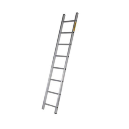 Single Aluminium  Ladder, 8 Tread