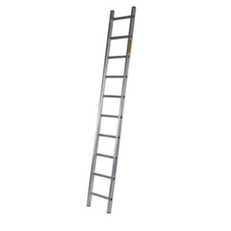Single Aluminium  Ladder, 11 Tread