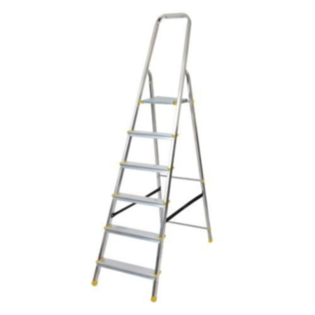 Aluminium Platform Steps - 6 Tread
