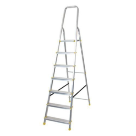 Aluminium Platform Steps - 7 Tread
