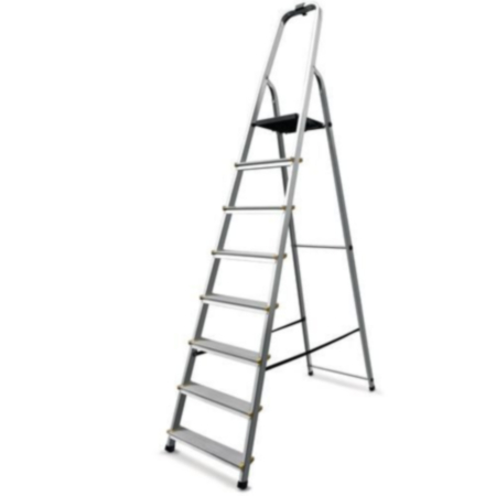 Aluminium Platform Steps - 8 Tread