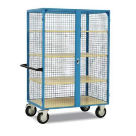 Heavy duty distribution trolley