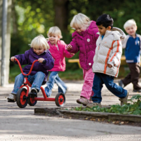 Early Years Outdoor Winther Mini Viking Low Tricycle - Red