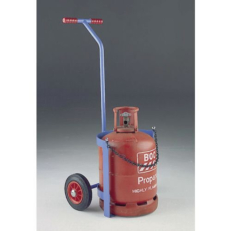 &#039;T&#039; Bar propane gas cylinder trolley