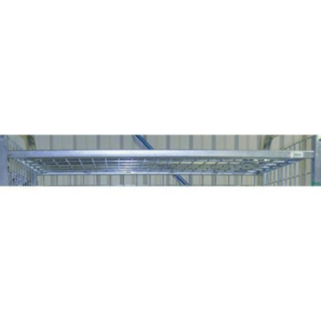 Konga medium duty shelf trolley system - fixed shelf, 885mm length