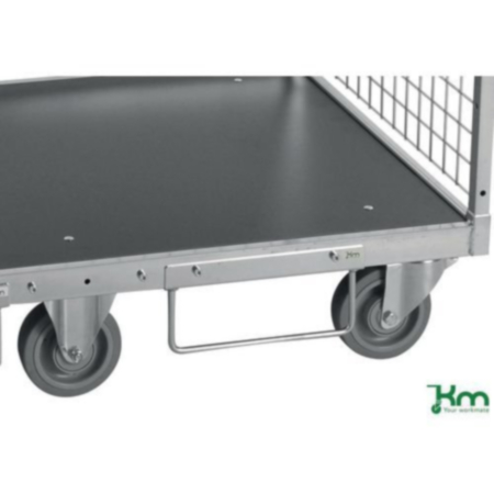 Konga heavy duty shelf trolley - pallet fork guides