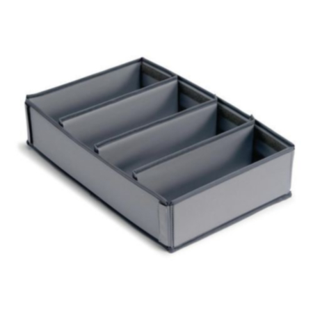 Maid service trolley divider